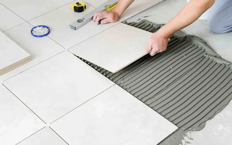 Tile Installation Work